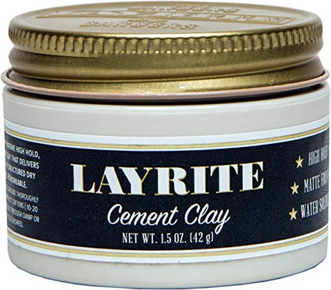 Layrite Cement Hair Clay, 1.5 oz