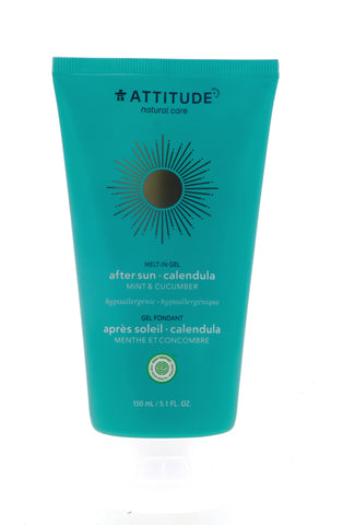 Attitude After Sun Calendula Melt-in-Gel, Mint & Cucumber, 5.2 oz