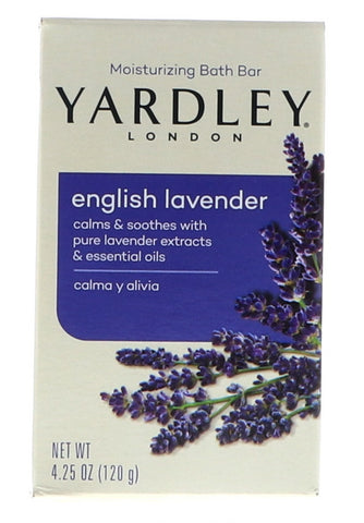Yardley English Lavender Bath Bar, 4.25 oz - ASIN: B01GR1DVBA