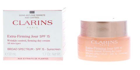 Clarins Extra-Firming Day Cream SPF15 for All Skin Types, 1.7 oz
