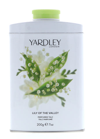 Yardley Lily of the Valley Talc Perfume, 7 oz Pack of 5