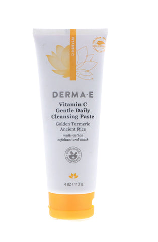 Derma-E Vitamin C Gentle Daily Cleansing Paste, 4 oz