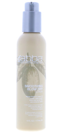 Abba Smoothing Blow Dry Lotion, 6 oz 6 Pack