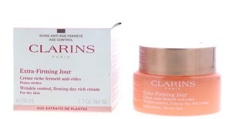 Clarins Extra-Firming Day Cream for Dry Skin, 1.7 oz