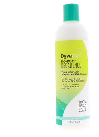 DevaCurl No-Poo Decadence Ultra Moisturizing Milk Cleanser 12 oz 3 Pack
