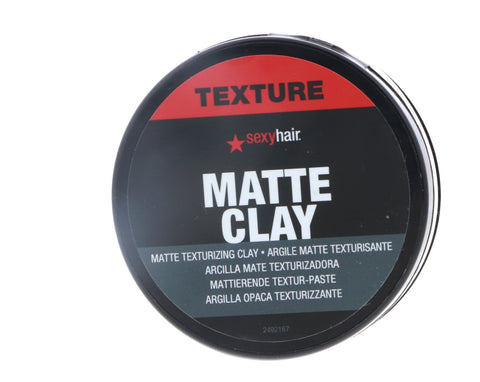 Sexy Hair Matte Clay Texturizing Clay, 2.5 oz Pack of 5