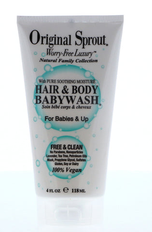 Original Sprout Hair & Body Baby Wash, 4 oz - ASIN: B01LMOCUV4