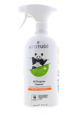 Attitude All Purpose Cleaner, Citrus Zest, 27.1 oz 3 Pack