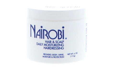 Nairobi Hair & Scalp Daily Moisturizing Hairdressing, 4 oz