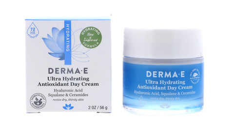 Derma-E Ultra Hydrating Antioxidant Day Cream, 2 oz 2 Pack