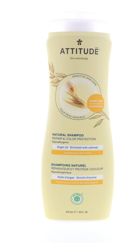 Attitude Repair & Color Protection Shampoo, Argan Oil, 16 oz