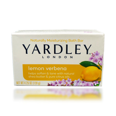 Yardley Lemon Verbena Bath Bar, 4.25 oz 20 Pack