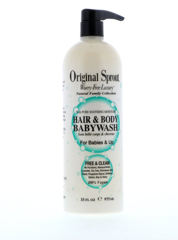 Original Sprout Hair &amp;amp; Body Babywash 2 in 1 33oz - ID: 499004300