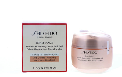 Shiseido Benefiance Wrinkle Smoothing Cream Enriched, 2.6 oz