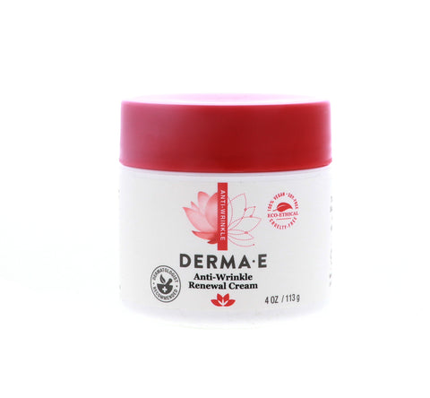 Derma-E Anti-Wrinkle Renewal Cream, 4 oz 2 Pack