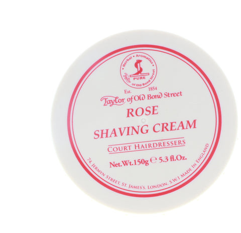Taylor of Old Bond Street Shaving Cream Bowl, Rose, 5.3 oz