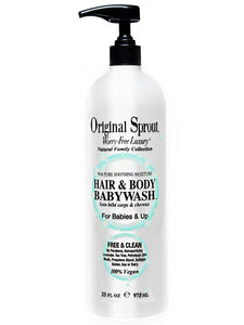 Original Sprout Hair & Body Baby Wash, 32 oz - ASIN: B009IZOWDY