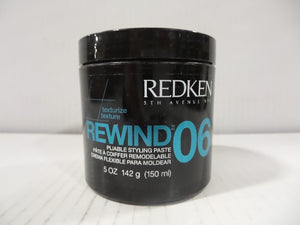 Redken Rewind 06 Pliable Styling Paste, 5 oz