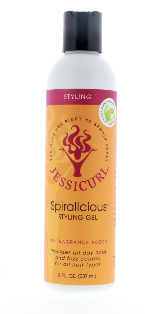 Jessicurls Spiralicious Styling Gel, No Fragrance, 8 oz