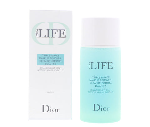 Dior Hydra Life Triple Impact Cleanser Makeup Remover, 4.22 oz