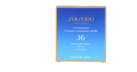 Shiseido UV Protective Compact Foundation Refill SPF36, Dark Ivory, 0.42 oz