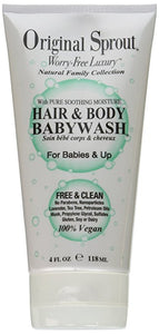 Original Sprout Hair & Body Baby Wash, 4 oz