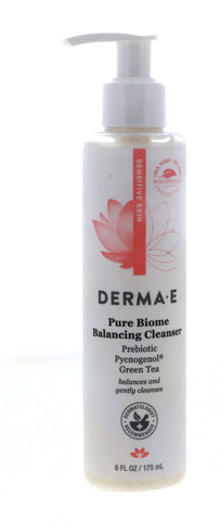 Derma-E Pure Biome Balancing Cleanser, 6 oz