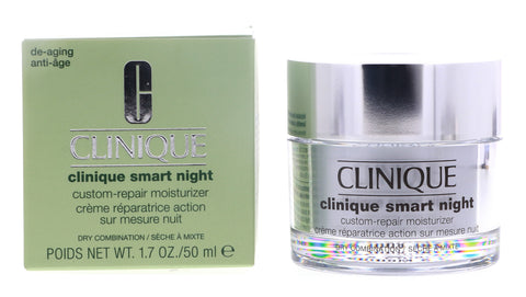 Clinique Smart Night Custom-Repair Moisturizer, Dry Combination, 1.7 oz