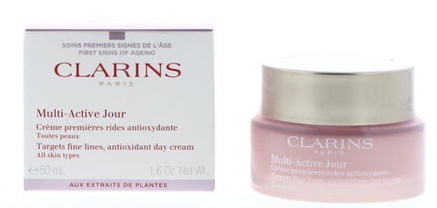 Clarins Multi-Active Jour Antioxidant Day Cream for All Skin Types, 1.7 oz