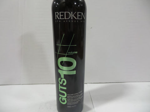 Redken Guts 10 Volume Spray Foam Spray-Mousse 10.58 oz (313 g) (Pack of 4) 4 Pack