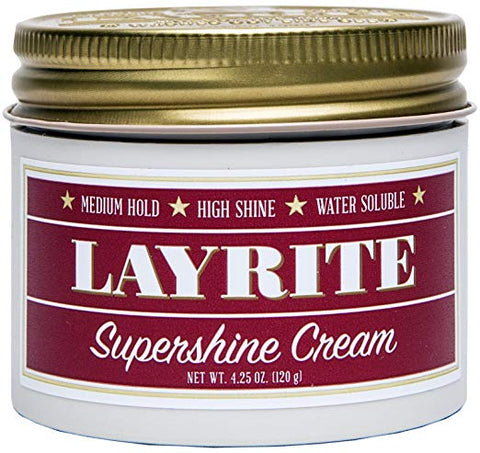 Layrite Supershine Hair Cream, 4.25 oz