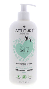 Attitude Blooming Belly Nourishing Lotion, Argan, 16 oz