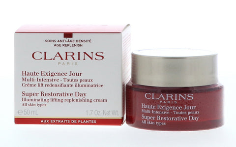 Clarins Super Restorative Day Cream for All Skin Types, 1.7 oz