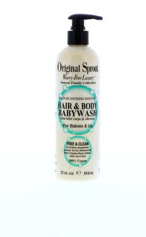 Original Sprout Hair & Body Baby Wash, 12 oz - ASIN: B01LMOVAKQ