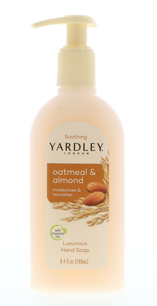 Yardley Oatmeal Almond Liquid Hand Soap 8.4 oz
