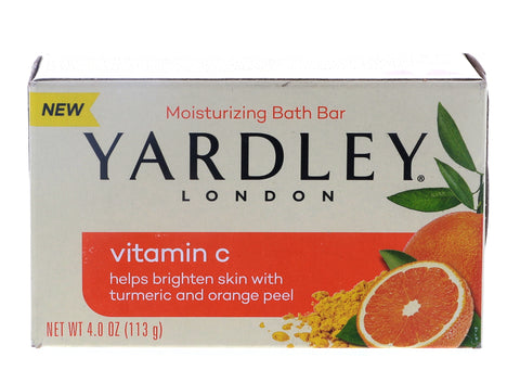 Yardley Vitamin C Bath Bar, 4 oz