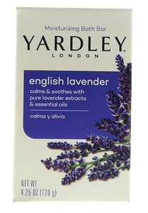 Yardley English Lavender Bath Bar, 4.25 oz - ASIN: B01MY5OQ0K