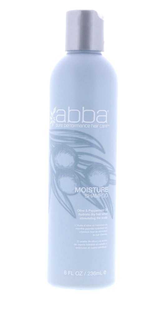 Abba Moisture Shampoo, 8 oz 6 Pack