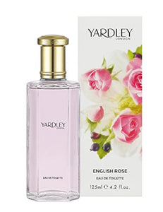 Yardley English Rose Eau De Toilette, 4.2 oz - ASIN: B00MSZV8D8