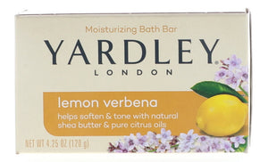 Yardley Lemon Verbena Bath Bar, 4.25 oz - ASIN: B006X427KS