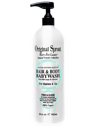 Original Sprout Hair & Body Baby Wash, 32 oz 2 Pack