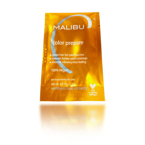 Malibu Color Prepare Natural Wellness Treatment, 0.17 oz 6 Pack