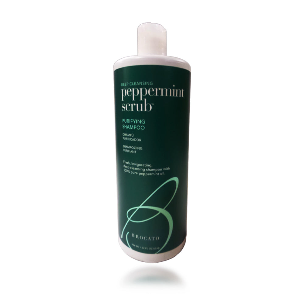 Brocato Peppermint Scrub Purifying Shampoo, 32 oz