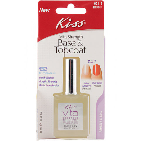 Kiss vita-strength Base and Topcoat #02113 (KTR01F) - ASIN: 731509021134