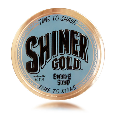 Shiner Gold Shave Soap 3 oz / 85 grams
