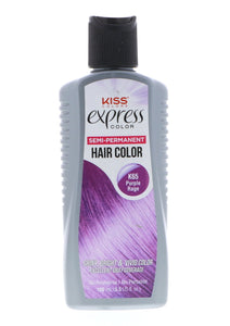 Kiss Express Bcolor #K65 Semi Permanent Purple Rage, 3.5oz - ID: 409627269010