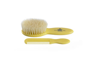 Kent Super Soft White Bristle Brush and Comb BA28