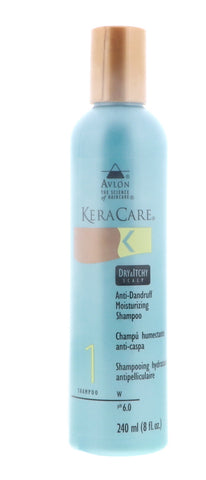 Avlon KeraCare Dry & Itchy Scalp Anti-Dandruff Moisturizing Shampoo, 8 oz