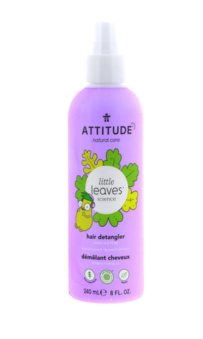 Attitude Little Leaves Hair Detangler, Vanilla & Pear, 8 oz