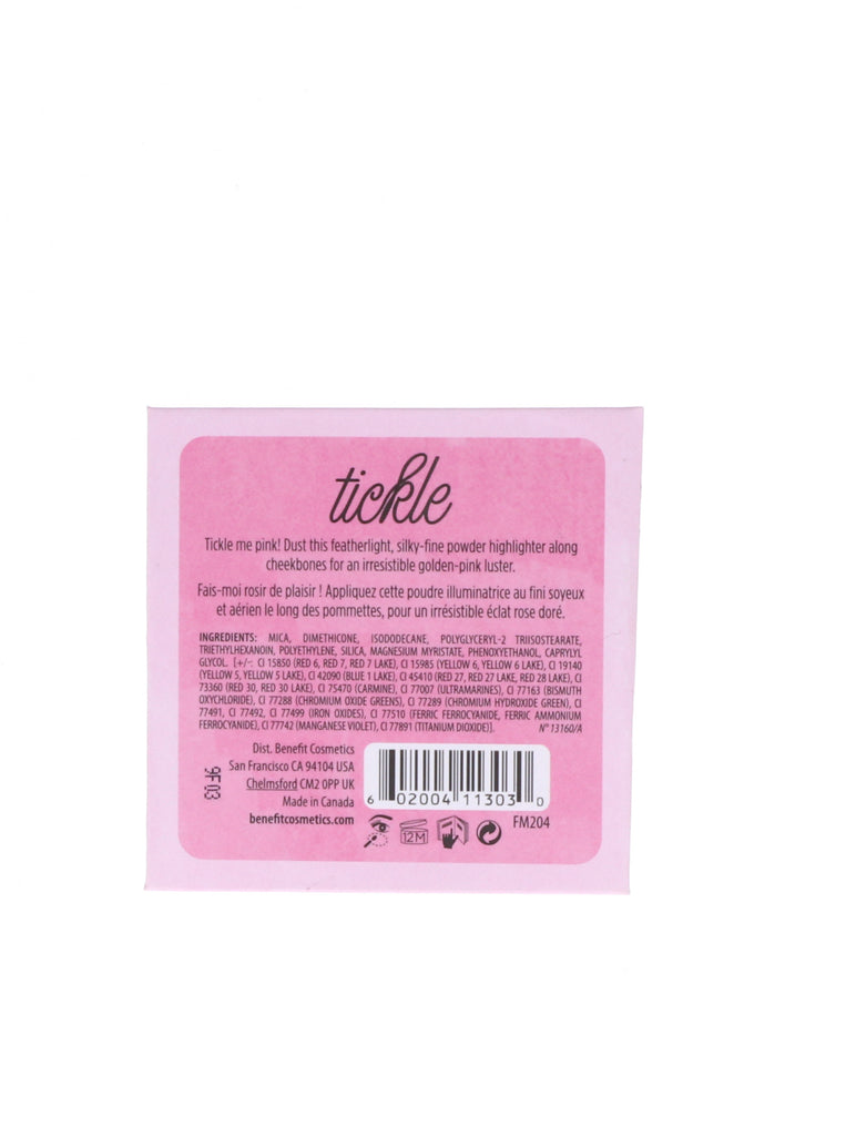 Benefit Cosmetics Tickle Golden Pink Powder Highlighter - 0.28oz